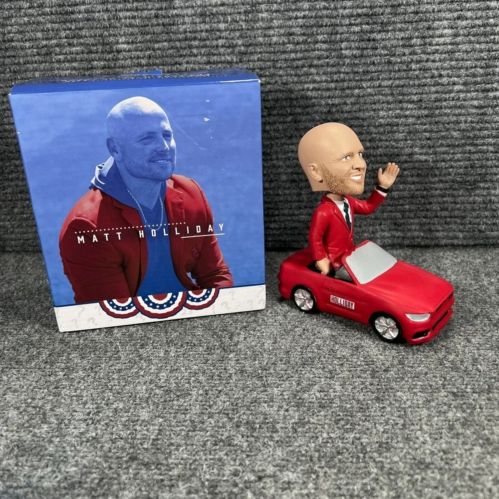 St. Louis Cardinals Hall of Fame Matt Holliday Bobblehead Mystery SGA Car Parade